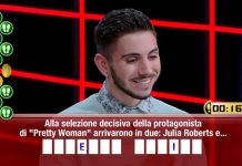 Caduta Libera 2019, la risposta di Nicolò è “Valeria Marini” e il pubblico se la ride | video Mediaset Nicolò dà la risposta "Valeria Marini" a Caduta Libera 2019 e il pubblico se la ride