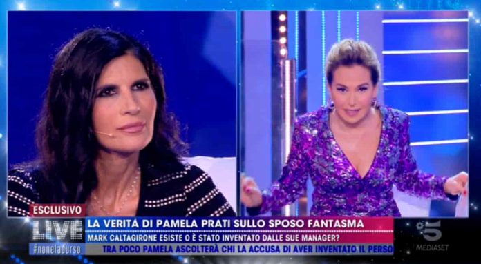 Pamela Prati e Barbara D'Urso a Live