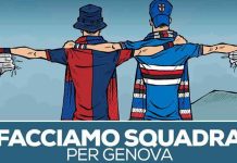 Facciamo Squadra per Genova, rimandata la partita di beneficenza: ecco perchè facciamo squadra per Genova, evento tv