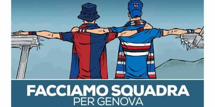 facciamo squadra per Genova, evento tv