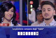 Gaffe a Caduta Libera: “La provincia campana degli ‘irpini’? Cremona” | video La gaffe di Antonella a Caduta Libera