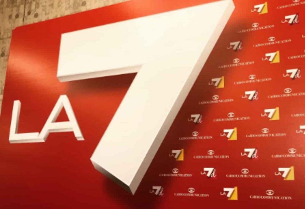 Il logo di La7