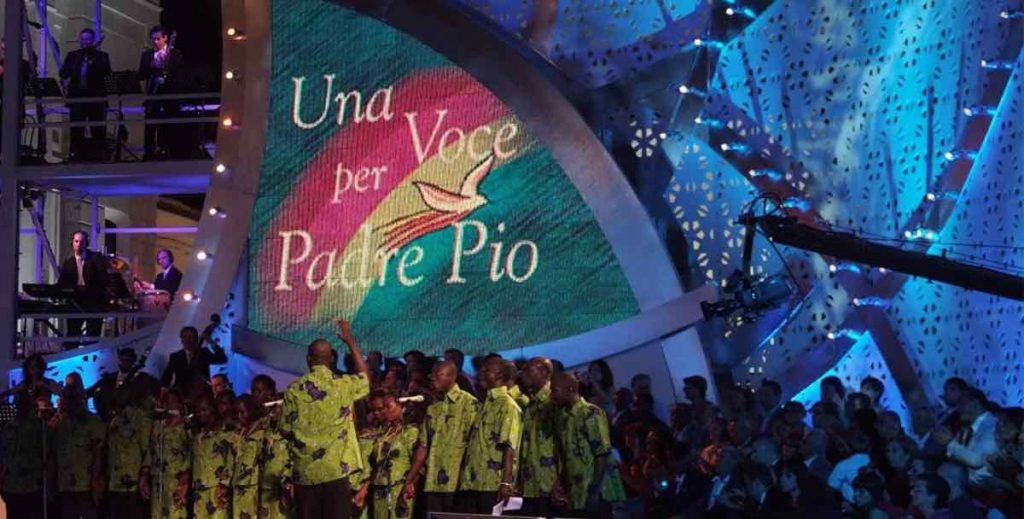 Una voce per Padre Pio 2019 su Rai1