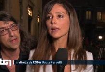 Gabriele Paolini “disturbatore” al Tg1 con un tatuaggio sulla fronte: (Paola) Cervelli in fuga? | video Gabriele Paolini "disturba" Paola Cervelli al Tg1 delle ore 20.00 di venerdì 30 agosto 2019