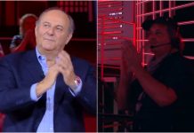 Caduta Libera, Gerry Scotti si commuove sul finale di puntata: “Oggi Alan va in pensione” Caduta Libera in prima serata