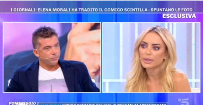 Pomeriggio 5: Scintilla difende Elena Morali | Video Mediaset Pomeriggio 5 Elena Morali