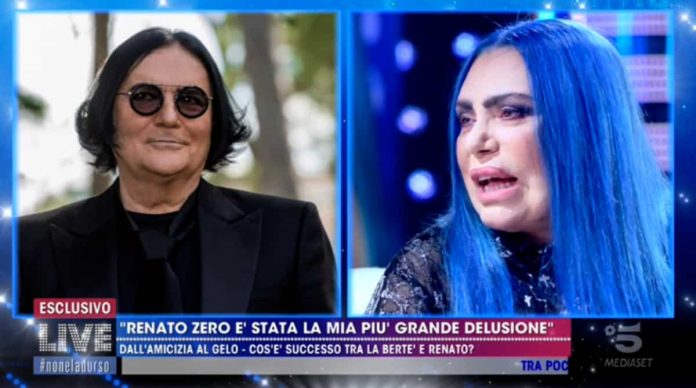Loredana Bertè parla di Renato Zero a Live – Non è la D’Urso: pace sempre più vicina? | video Mediaset Loredana Bertè parla di Renato Zero a Live - Non è la D'Urso