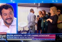 Matteo Salvini, a Live – Non è la D’Urso botta e risposta con Asia Argento e Alba Parietti | video Mediaset Matteo Salvini intervistato a Live - Non è la D'Urso