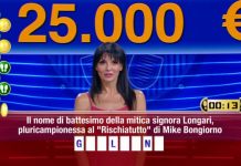 Caduta Libera, i 10 passi di Miriana Trevisan per la Fondazione Mike Bongiorno | video Mediaset Miriana Trevis a Caduta libera per i 10 passi finali dedicati a Mike Bongiorno