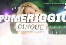 Pomeriggio 5 torna in tv da settembre 2019: la data di inizio e le novità di Barbara D’Urso Il logo di Pomeriggio 5 2019/2020 con Barbara D'Urso