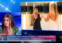 Taylor Mega presenta la fidanzata Giorgia a Live – Non è la D’Urso: Erica Piamonte non ci sta | video Mediaset Taylor Mega e il faccia a faccia con Giorgia ed Erica