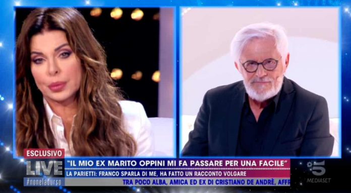 Alba Parietti vs Franco Oppini: botta e risposta a Live – Non è la D’Urso | video Mediaset Alba Parietti e Franco Oppini a Live - Non è la D'Urso