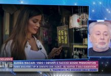 Alessia Macari vive a Benevento ed è devota a Padre Pio | Video Mediaset Alessia Macari, live non è la d'urso
