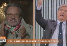 Scontro in diretta tra Paolo Del Debbio e Oliviero Toscani | Video Mediaset Del Debbio e Toscani