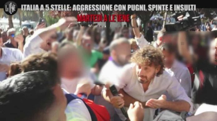 Le Iene, l’aggressione a Filippo Roma a Italia a 5 stelle | video Mediaset