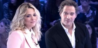 Francesca Barra e Claudio Santamaria a Verissimo