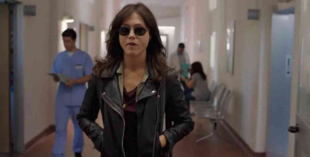 Gabriella Pessione in una scena del trailer di Oltre la soglia