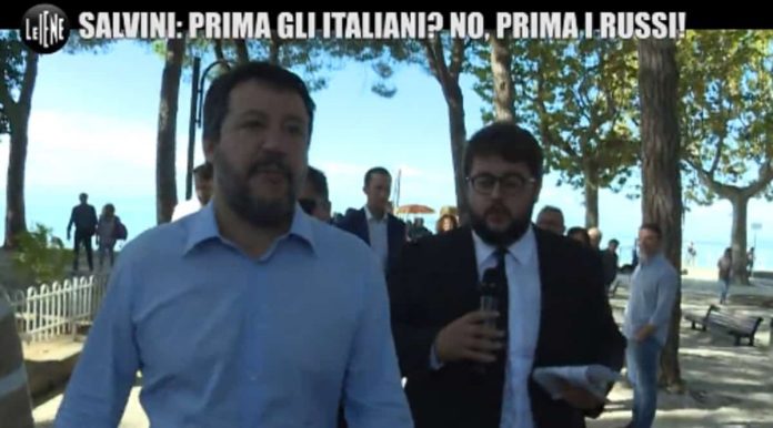 Le Iene, nuovo servizio su Matteo Salvini: “Il Russiagate e quelle pressioni” | video Mediaset Matteo Salvini a Le Iene