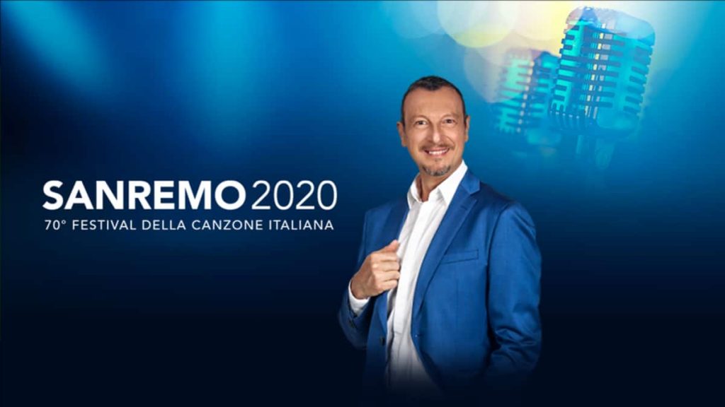Amadeus conduttore del 70 esimo Festival di Sanremo