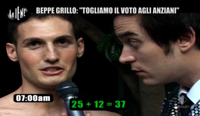 Le Iene, lo Sconvolt Quiz di Niccolò Torrielli in risposta a Beppe Grillo | video Mediaset Sconvolt Quiz de Le Iene con Niccolò Torrielli