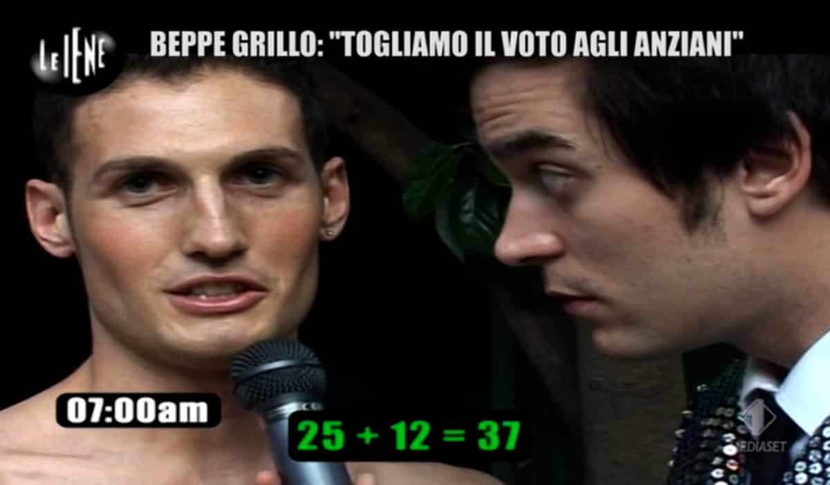Le Iene Quiz Questa La So Le Iene, Sconvolt Quiz di Niccolò Torrielli in risposta a Beppe Grillo