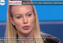 Taylor Mega a Mattino Cinque parla dei demoni | Video Mediaset Taylor Mega a Mattino Cinque