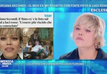 Floriana Secondi e il video hard a Domenica Live, tensione in studio | Video Mediaset Floriana Secondi e il video hard a Domenica Live