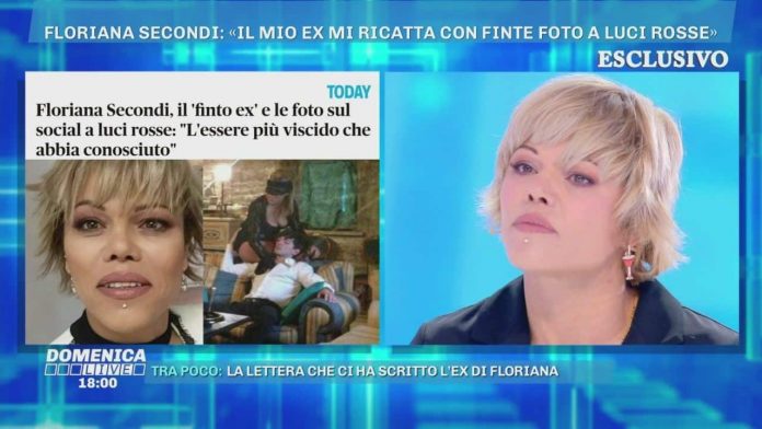 Floriana Secondi e il video hard a Domenica Live, tensione in studio | Video Mediaset Floriana Secondi e il video hard a Domenica Live