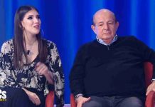 Giancarlo Magalli e la figlia Michela a ruota libera al Maurizio Costanzo Show | video Witty tv Giancarlo Magalli e la figlia Michela ospiti al Maurizio Costanzo Show 2019