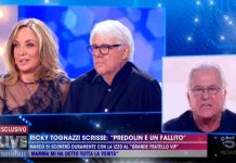 Marco Predolin dà dello “stron*o” a Ricky Tognazzi: lite in studio, “basta parolacce” | video Mediaset Ricky Tognazzi e Marco Predolin litigano a Live - Non è la D'Urso