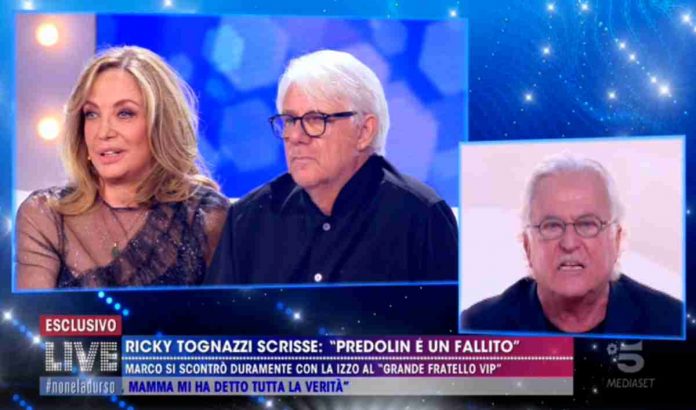 Marco Predolin dà dello “stron*o” a Ricky Tognazzi: lite in studio, “basta parolacce” | video Mediaset Ricky Tognazzi e Marco Predolin litigano a Live - Non è la D'Urso