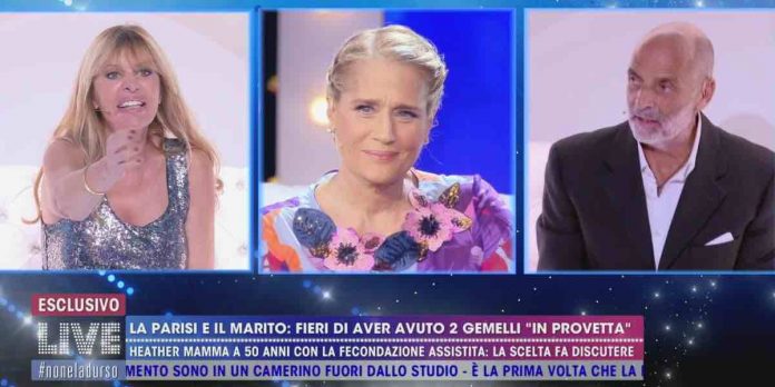 Alessandra Mussolini difende Heather Parisi a Live – Non è la D’Urso | Video Mediaset Alessandra Mussolini difende Heather Parisi