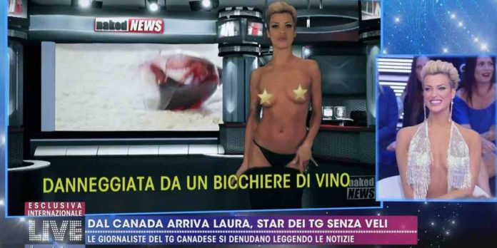 Laura Desiree, la giornalista di Naked News si racconta a Live Non è la D’Urso | Video Mediaset Laura Desiree di Naked News