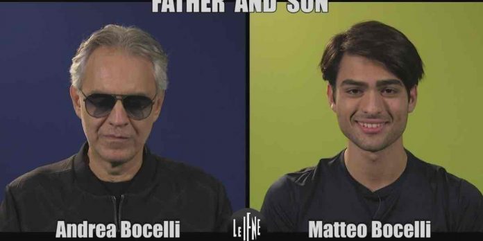 Le Iene, l’intervista doppia di Andrea Bocelli e il figlio Matteo | Video Mediaset Le Iene, intervista doppia ad Andrea Bocelli e figlio Matteo