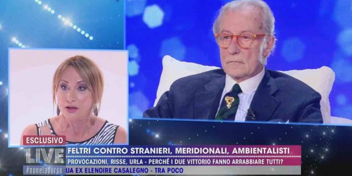 Vladimir Luxuria contro Vittorio Feltri a Live non è la D’Urso per gli insulti ai gay | Video Mediaset Luxuria contro Vittorio Feltri