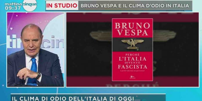 Mattino Cinque, l’Italia è razzista? Il commento di Bruno Vespa | Video Mediaset Mattino Cinque, Bruno Vespa e il razzismo