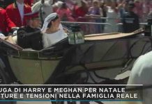 Mattino Cinque, Harry e Meghan scappano in America per Natale | Video Mediaset Mattino Cinque, Harry e Meghan