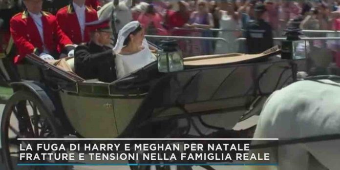 Mattino Cinque, Harry e Meghan scappano in America per Natale | Video Mediaset Mattino Cinque, Harry e Meghan
