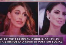 Mattino Cinque, lite social tra Belen Rodriguez e Giulia De Lellis | Video Mediaset Mattino Cinque, lite Belen Rodriguez e Giulia De Lellis