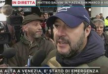 Matteo Salvini a Mattino Cinque sulla situazione a Venezia e sul Mose | Video Mediaset Mattino Cinque Matteo Salvini su Venezia e il Mose