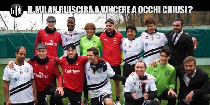 Le Iene, il Milan apre il primo settore per non vedenti | Video Mediaset Le Iene, Milan e non vedenti