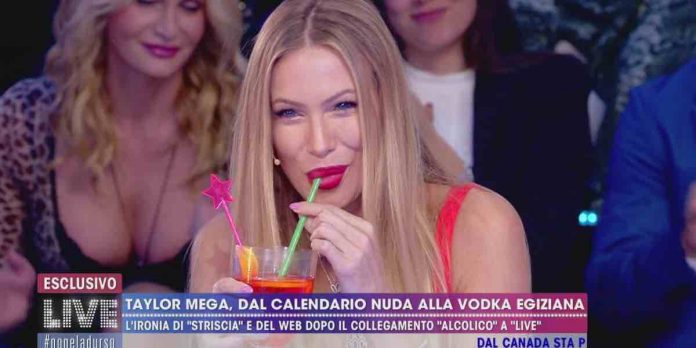 Taylor Mega a Live Non è la D’Urso: “la vodka egiziana mi ha steso” | Video Mediaset Taylor Mega a Live non è la D'Urso