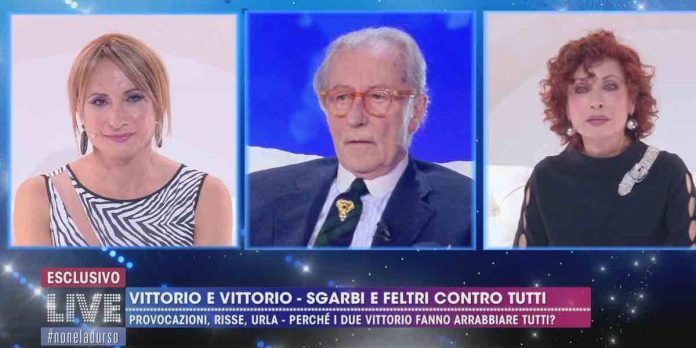 Live Non è la D’Urso, Alda D’Eusanio: “Vittorio Feltri sa di essere idolo dei giovani?” | Video Mediaset Vittorio Feltri a Live non è la d'Urso