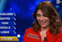 L’eredità, vincita record. Valentina Margiotta vince 210.000 euro alla ghigliottina