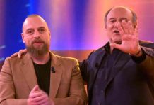 Il campione di rugby Fabio vince 63.000 euro a Conto alla rovescia | video Mediaset Il campione Fabio e Gerry Scotti a Conto alla rovescia