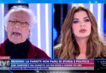 Lo scontro tra Giampiero Mughini e Alba Parietti a Live - Non è la D'Urso
