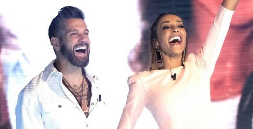 Juliana Moreira ed Edoardo Stoppa a Verissimo