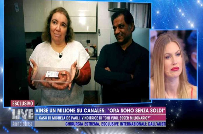 Chi vuol essere milionario?, l’appello della vincitrice Michela De Paoli: “Qualcuno ha bisogno di una cuoca? Io ci sono” | video Mediaset Michela De Paoli da Chi vuol essere milionario? a Live - Non è la D'Urso