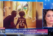 Raffaella Fico, la figlia Pia insultata come Balotelli? Il commento a Live – Non è la D’Urso | video Mediaset Raffaella Fico e le immagini di Balotelli e la figlia Pia a Live - Non è la D'Urso
