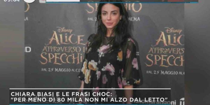 Chiara Biasi, è polemica a Mattino Cinque per la frase choc sugli 80mila euro | Video Mediaset Chiara Biasi e la polemica per le frasi choc a Mattino Cinque